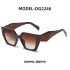 2022 New Fashionable Cat Eye Wide Mirror Leg Sunglasses for Women Ins Foreign Trade Wholesale Sunglasses UV Protection