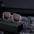 2024 New Retro Unscrew Polarized Sunglasses Men's Box Sunglasses Men's Cross border Wholesale Sunglasses