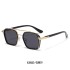 2022 Internet celebrity Weiting's same style sunglasses, men's trendy large box sunglasses, men's Instagram style cross-border anti blue light glasses