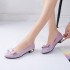 Mom's shoes, sandals, spring and summer season, bean shoes, women's flat heels, soft soled work shoes, slope shoes, follow-up shoes, casual shoes, women's shoes