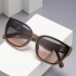 2024 New European and American Fashion Cat Eye Sunglasses for Women Outdoor Simple Sunglasses for Women Cross border Wholesale Sunglasses