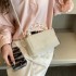 Fairy Bag Summer 2024 New Small Fragrant Style Pearl Handheld Instagram Popular Women's One Shoulder Vacation Woven Bag