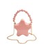 Cute Small Bag 2024 New Forest Sweet Girl Little Fragrant Wind Pearl Handheld Crossbody Chain Star Bag PU