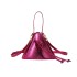 This year's popular bag new 2024 Korean version candy colored handbag ins women's crossbody splicing triangle bag pu