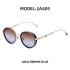 2022 European and American retro oval frame sunglasses men's side bag small frame women's sunglasses trendy cross-border glasses wholesale