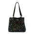 Large capacity armpit bag new 2024 spring European and American fashion sequin colorful shoulder bag ins women's bucket bag