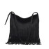 Bag 2024 New Korean Fashion Tassel Shoulder Bag Instagram Internet Celebrity Large Capacity Crossbody Retro Matte Bag for Women