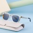 2024 New European and American Retro Box Sunglasses Men's Trendy Sunscreen Sunglasses Men's Cross border Glasses Wholesale Shapes