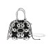 Bags Small Fragrant Pearl Bag Summer 2024 New Collection Forest Soft Girl Fashion Hollow Single Shoulder Mini Woven Bag