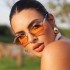 2024 New European and American Round Small Frame Sunglasses for Women, Personalized Trendy Sunglasses for Women, Cross border Wholesale Sunglasses