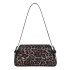 Bags Fashion Bag 2024 New Korean Edition Fashion Leopard Pattern Personalized Women's Single Shoulder Crossarm Underarm Bag PU