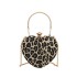 Autumn/Winter 2024 New Korean Fashion Leopard Pattern Personalized Ins Internet Celebrity Women's Cross Shoulder Single Shoulder Love Bag Trend