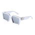 2022 New Diamond Set Large Frame Sunglasses for Women, European and American Internet Celebrities, Millionaires, Same Style Sunglasses for Men, Trendy Shapes