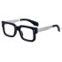 2024 New European and American Fashion Box Glasses Frame for Men Can be Paired with Myopia Flat Light Glasses for Men Optical Glasses Frame Wholesale