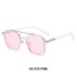 2022 Internet celebrity Weiting's same style sunglasses, men's trendy large box sunglasses, men's Instagram style cross-border anti blue light glasses