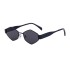 European and American fashion, irregular metal sunglasses, women's trendy personality, wide leg sunglasses, women's cross-border wholesale sunglasses