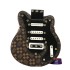 Personalized Guitar Bag 2024 New Korean Edition Fashion Rivet Shoulder Bag Instagram Internet Celebrity Women's Backpack