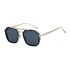 2024 New European and American Punk Style Sunglasses Men's Metal Box Sunglasses Cross border Wholesale Sunglasses