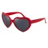 Lights become love romantic glasses at night Tiktok net red same sunglasses fashion peach sunglasses female fashion 2023