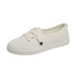 Summer new 2020 trendy women's white shoes with personality, fashion, simplicity, casual travel, Japanese women's board shoes for women