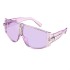 2022 New Large Frame Sunglasses for Women's Fashion Internet Celebrity Same Style Sunglasses for Women's Trendy Korean Version Sunglasses Foreign Trade