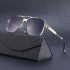 2023 New Steampunk Sunglasses for Men, Retro Box Edge Sunglasses for Men, Wholesale Shapes