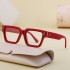 2024 New European and American Fashion Box Glasses for Women Can be Paired with Myopia Flat Glasses for Men Optical Frame Cross border Wholesale