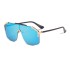 Large frame sunglasses for women, 2023 new European and American internet celebrity, same style sunglasses for women, trendy outdoor sunglasses