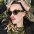 2024 New Fashionable Box Sunglasses for Women's Luxury, Small Box Sunglasses for Women's Trendy Cross border Wholesale, Sunglasses