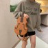 Bags Personalized Violin Bag for Women 2024 New Trendy Korean Edition Internet Celebrity Versatile Cross Shoulder Multi purpose Shoulder Bag