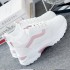 Korean version of dad shoes, women's running shoes, women's Sneakers 2023 new student thick soled sports shoes, women's