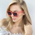 86229 Large Frame Sunglasses for Women, European and American Internet Celebrities, Same Style Millionaire Fashion Trendy Sunglasses for Men, Sunglasses