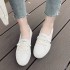 Casual Shoes for Women 2021 Spring New Collection Board Shoes Leather Surface White Shoes for Women Korean Edition Versatile Ins Women's Shoes