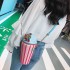 Bag Women's Bag 2024 Fashion Individuality Creativity Bags Tiktok Net Red Ice Cream Cartoon Girl Chain Crossbody Bag