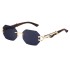 Retro imitation wood grain leopard leg sunglasses men's square edged driving sunglasses cross-border wholesale shapes