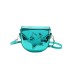 This year's popular bag new 2024 Forest candy color western-style single shoulder personalized slanted women's shiny face carrying saddle bag