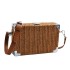 Summer Bag 2024 New Korean Edition Fashion Retro Shoulder Bag Instagram Internet Celebrity Women's Crossbody Woven Box Bag