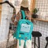 Adventure Funny Robot Backpack Fashionable Japanese Cute Adventure Soft Girl anime Student Bag