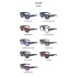 David's retro sunglasses men's wholesale Amazon hot fashion trend box sunglasses anti UV