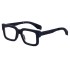 2024 New European and American Fashion Box Glasses Frame for Men Can be Paired with Myopia Flat Light Glasses for Men Optical Glasses Frame Wholesale