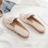 Baotou Half Slippers Women's Outerwear Slippers Spring 2022 New Style No Back Heel Half Top Single Shoes Le Fu Mueller Cool Drags