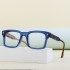 Fashion Propionic Acid Metal Insert Box Glasses Frame for Men Korean Edition Glasses Frame for Men Can be Paired with Myopia Optical Glasses Frame Wholesale