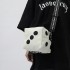 Personalized Dice Bag 2024 Spring New Fashionable Printed Canvas Bag ins Couple Trendy Cool Single Shoulder Handbag