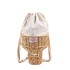 BGAS internet famous ice cream bag 2024 new summer forest style soft girl stylish hollow out single shoulder woven bag