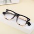 2024 New European and American Retro Box Glasses Frame for Men Can be Paired with Myopia Optical Glasses Frame for Men Cross border Glasses Wholesale