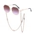 Chain sunglasses for women, 2022 new model, internet celebrity, same style, anti drop chain hanging rope, same style, irregular sunglasses, female trend