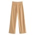 2023 Summer New Women's Fashion and Casual Versatile Linen Blended Wrapped Pants for Foreign Trade