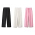 Wholesale of Spring New Double sided Loose T-shirt 3854307 Double sided Running Pants 3854308 Set for Foreign Trade