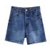 Foreign Trade 2024 Summer New Women's Clothing European and American Fashion Simple, Versatile, Loose and Comfortable Shorts 7223024