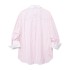 Women's wholesale spring collar striped long sleeved shirt+high waisted shorts casual set 3152001 6929419